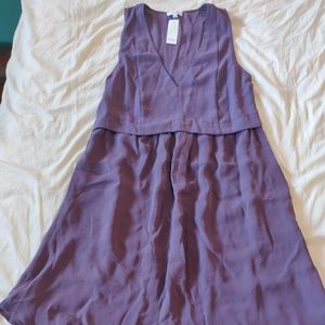 Wilfred vignette dress mauvish